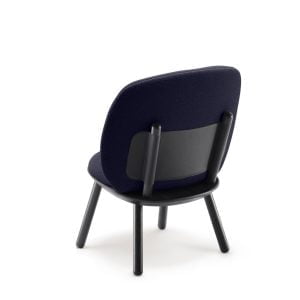 emko naïve low chair blauw