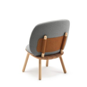 emko naïve low chair grijs
