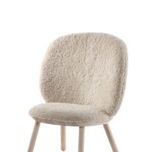 emko naïve low chair schapenvacht
