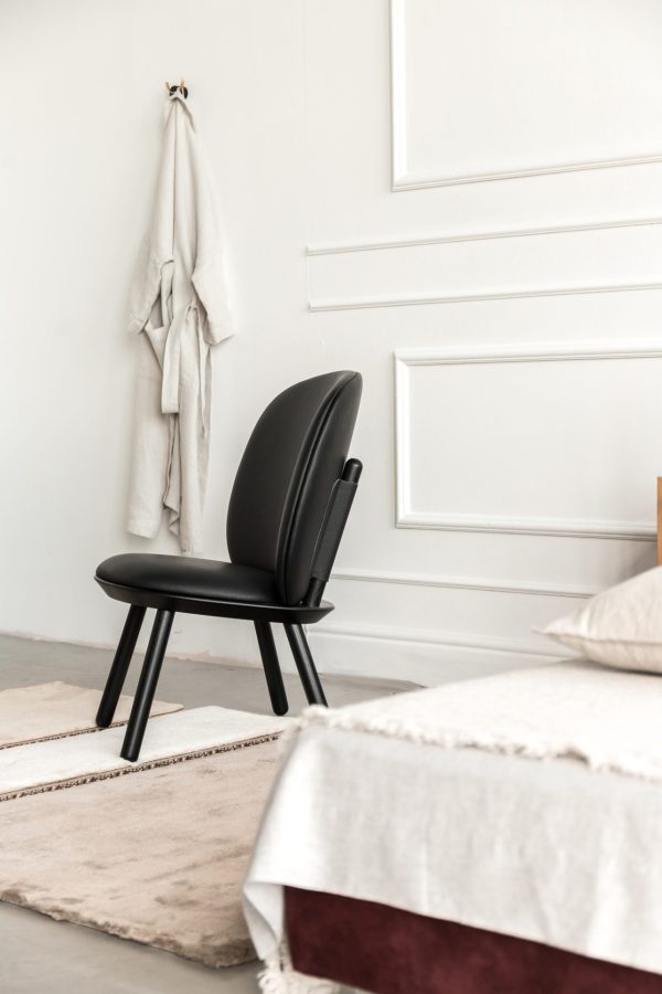 emko naïve low chair zwart - Afbeelding 7