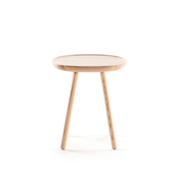 emko naïve bijzettafel - essenhout - ø45 cm - Afbeelding 3