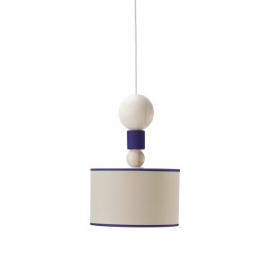 emko spiedino hanglamp - blauw - ø24 cm