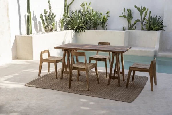 bazar bizar het zeegras vloerkleed - naturel - 200x300 cm - Afbeelding 4