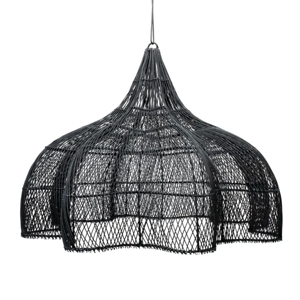 bazar bizar de whipped lampenkap - zwart - xl