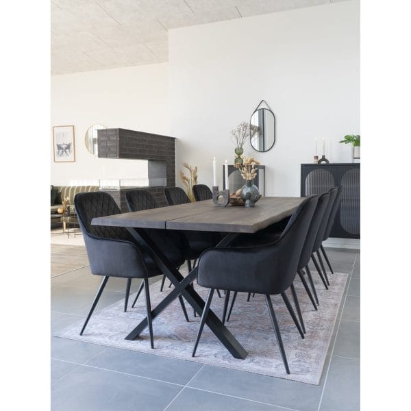 house nordic harbo eetkamerstoel - zwart - Afbeelding 2