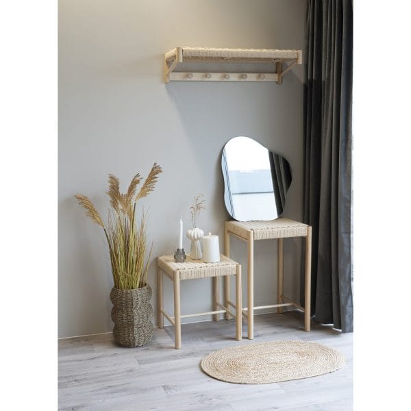 house nordic organische spiegel palermo – 50×55 cm - Afbeelding 2