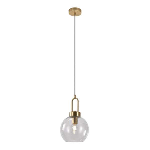 house nordic luton hanglamp - bal - glas & messing - Afbeelding 2
