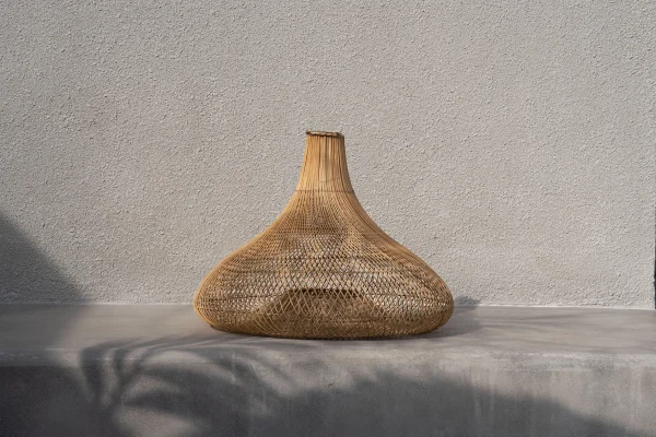bazar bizar de shala lampenkap - naturel - l - Afbeelding 2