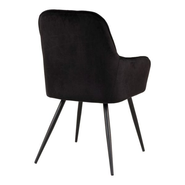 house nordic harbo eetkamerstoel - zwart - Afbeelding 5