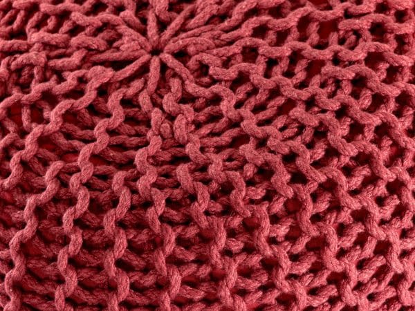 mvg voglrieder poef voor buiten – wijnrood – ø 55 cm - Afbeelding 6