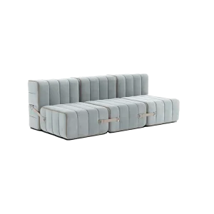 ambivalenz modulaire bank curt - 6 modules – licht blauw