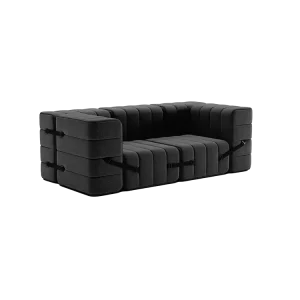 ambivalenz modulaire bank curt – 7 modules – donker grijs