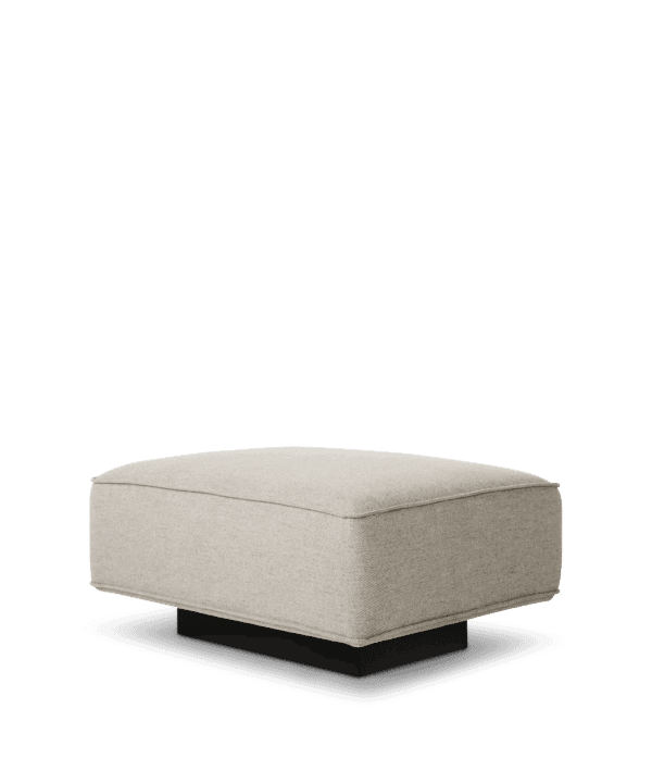 njordec utopia poef - licht beige