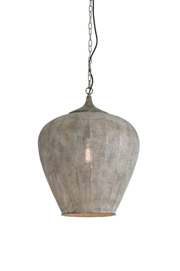 light & living hanglamp lavello - antiek goud & wit - Afbeelding 2