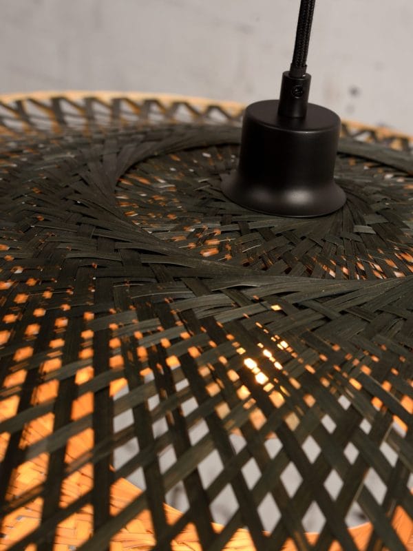 good & mojo hanglamp kalimantan - bamboe - ø 44 cm - Afbeelding 2
