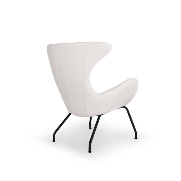 njordec gaia fauteuil - schapenvacht - wit - Afbeelding 4