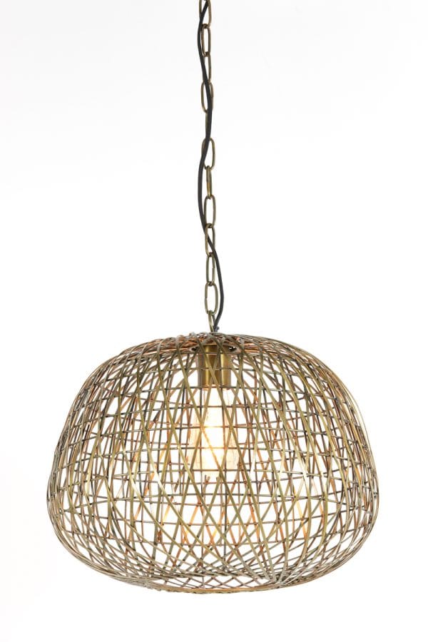 light & living hanglamp alwina - antiek brons - ø 40 cm - Afbeelding 5