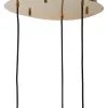 light & living hanglamp mayson - 3 lampen - goud - Afbeelding 6