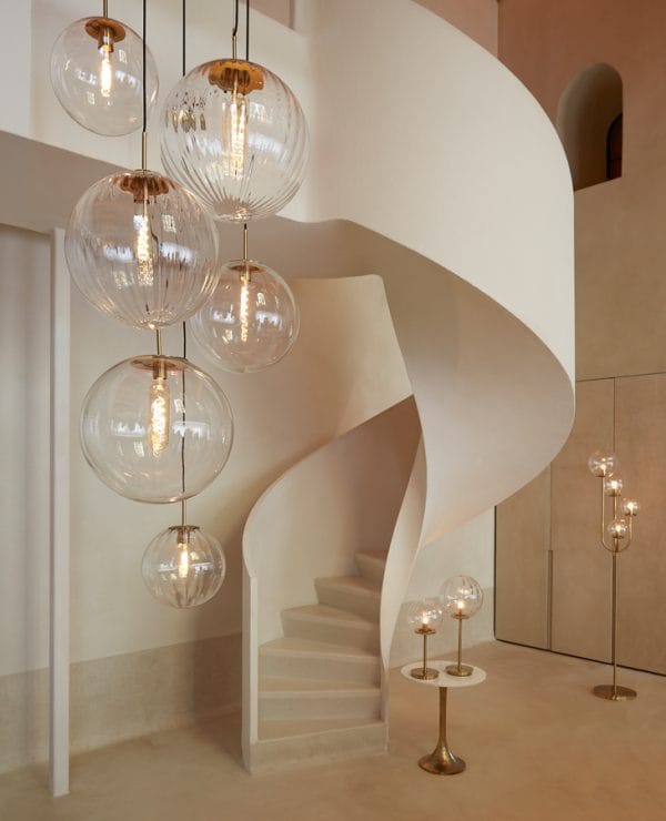 light & living hanglamp medina - antiek brons & glas - Afbeelding 6