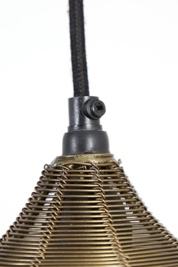 light & living hanglamp alvaro – antiek brons – 10 lampen - Afbeelding 7