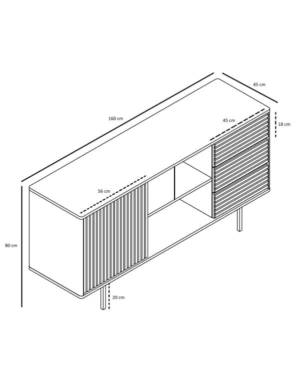 njordec dressoir sense - Afbeelding 7