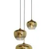 light & living hanglamp mayson - 3 lampen - goud - Afbeelding 8