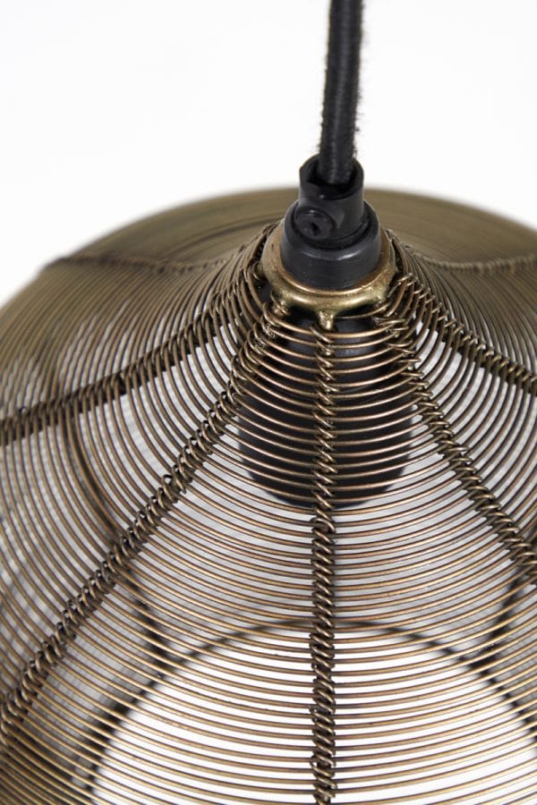 light & living hanglamp alvaro – antiek brons – 10 lampen - Afbeelding 9