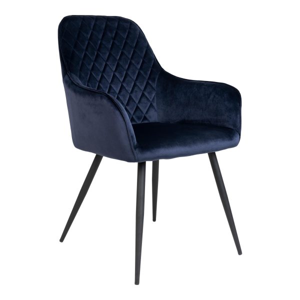house nordic harbo eetkamerstoel - blauw