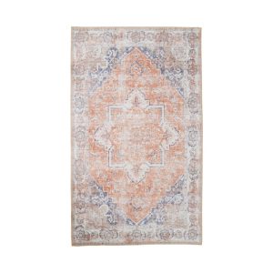 house nordic havana vloerkleed - oranje & blauw - 160x230 cm