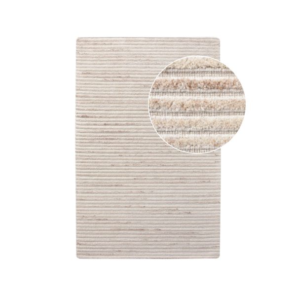 house nordic mango vloerkleed - ivoor - 160x230 cm