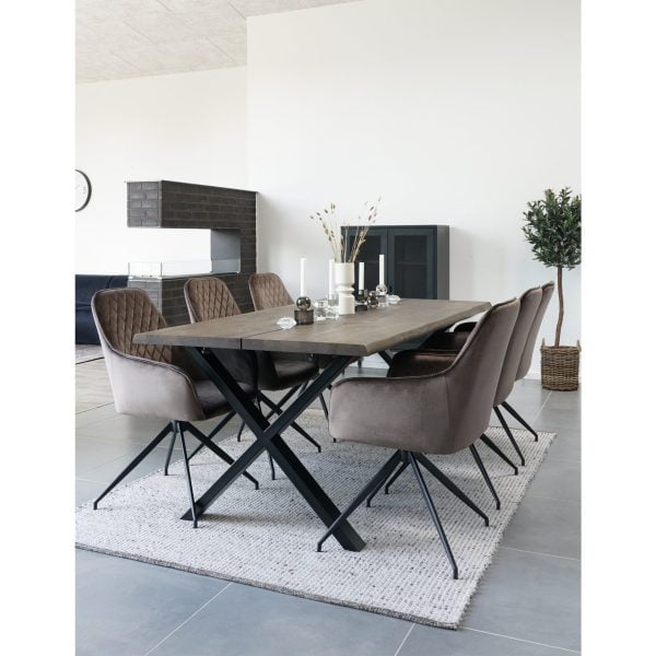 house nordic harbo eetkamerstoel - licht bruin - Afbeelding 2