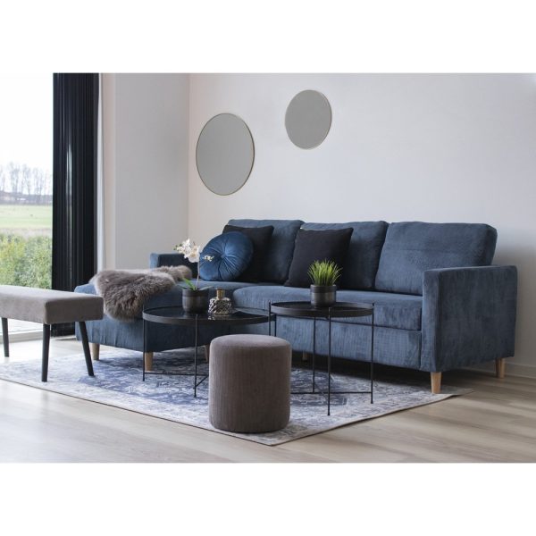 house nordic havana vloerkleed - blauw - 160x230 cm - Afbeelding 2