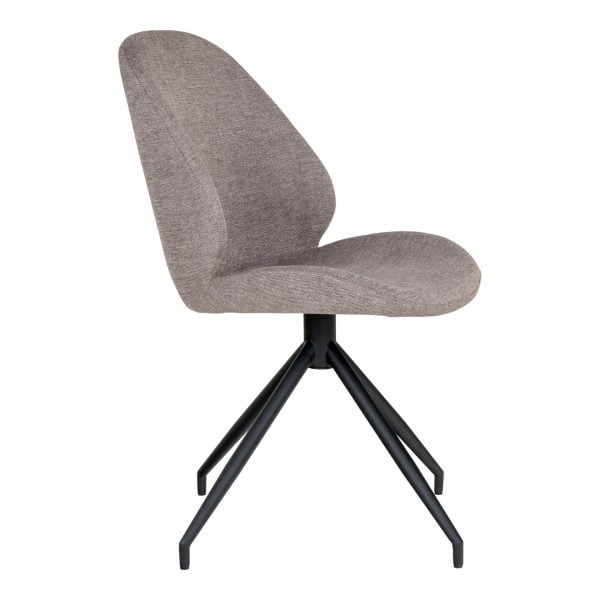 house nordic draaibare eetkamerstoel monte carlo - stone - grijs - Afbeelding 3