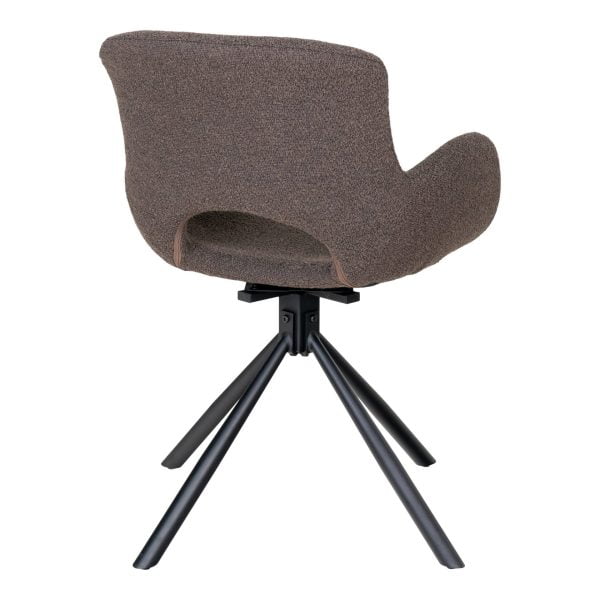 house nordic draaibare eetkamerstoel amorim - mushroom - Afbeelding 4
