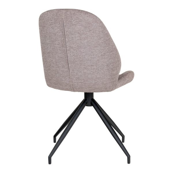 house nordic draaibare eetkamerstoel monte carlo - stone - grijs - Afbeelding 4