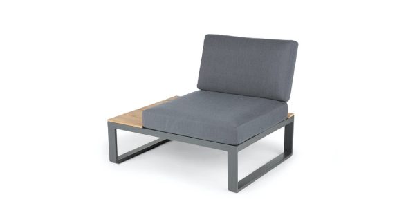 eurofar albufeira modulaire loungeset - antraciet - hoek lounge