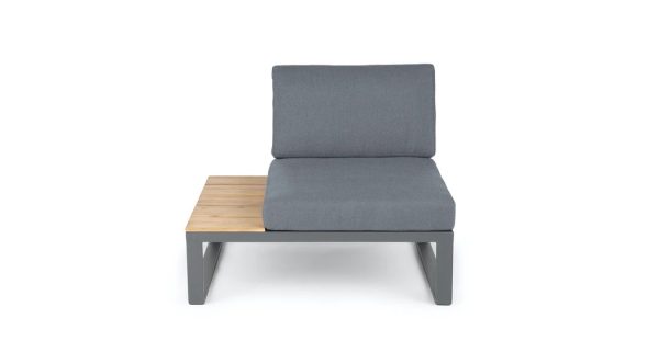 eurofar albufeira modulaire loungeset - antraciet - hoek lounge