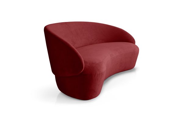 emko naïve 3zitsbank - bordeaux rood - Afbeelding 2
