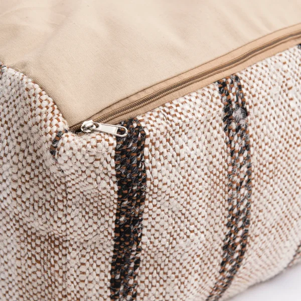bazar bizar de oh my gee poef - bohemian wit - Afbeelding 8