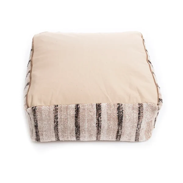 bazar bizar de oh my gee poef - bohemian wit - Afbeelding 9