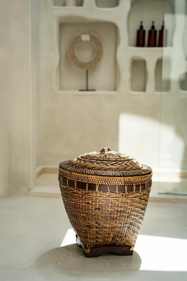 bazar bizar de colonial opbergmand - l - Afbeelding 2