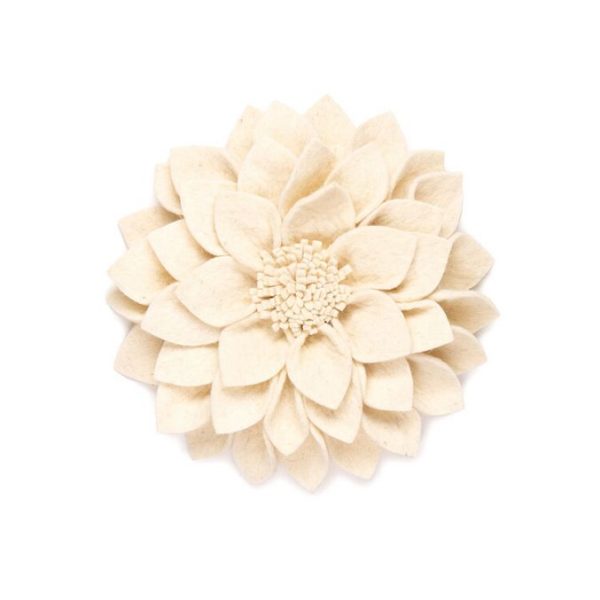 kidsdepot kuba decoratie bloem – wit