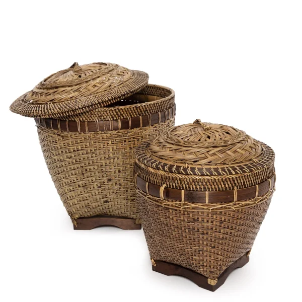 bazar bizar de colonial opbergmand - l - Afbeelding 6