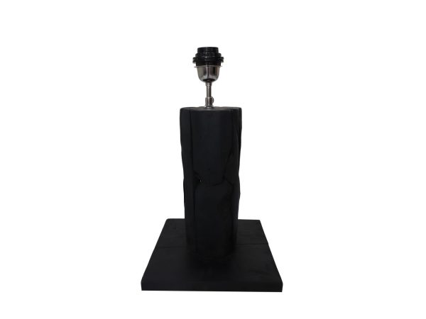 hsm collection tafellamp nature – rond – zwart