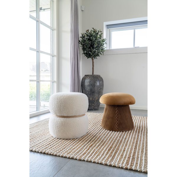 house nordic avadi vloerkleed - ivoor - 160x230cm - Afbeelding 2