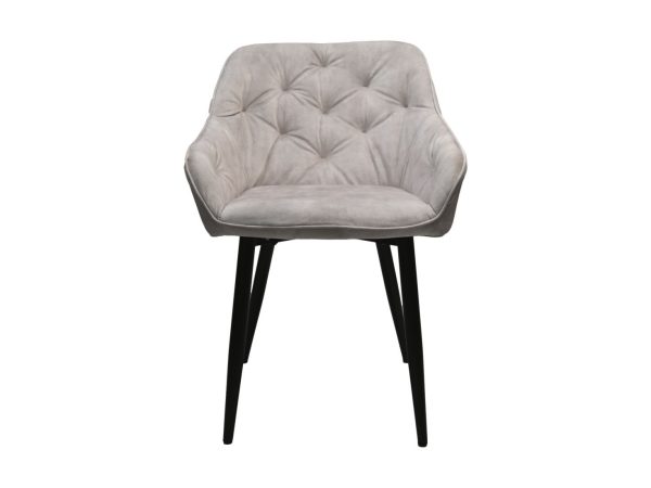 hsm collection eetkamerstoel liverpool - beige & zwart - set van 2 - Afbeelding 2
