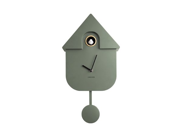 karlsson wandklok cuckoo - jungle green - Afbeelding 2