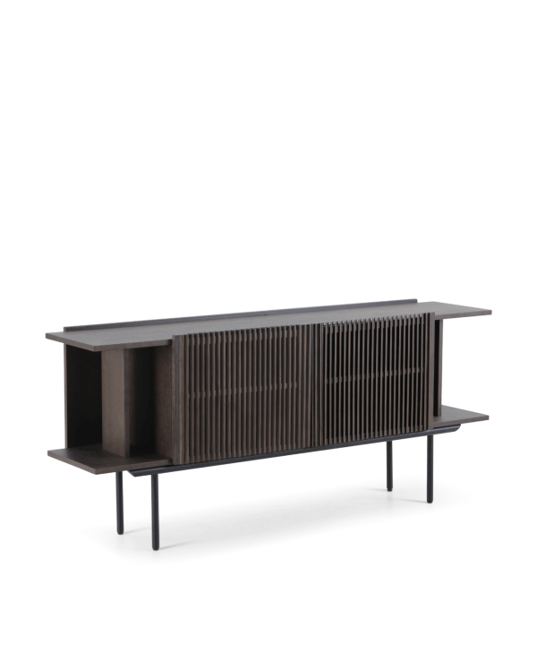 njordec dressoir louvre - gerookt eiken