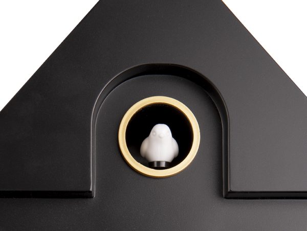 karlsson cuckoo wandklok - zwart - Afbeelding 3