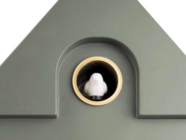 karlsson wandklok cuckoo - jungle green - Afbeelding 3